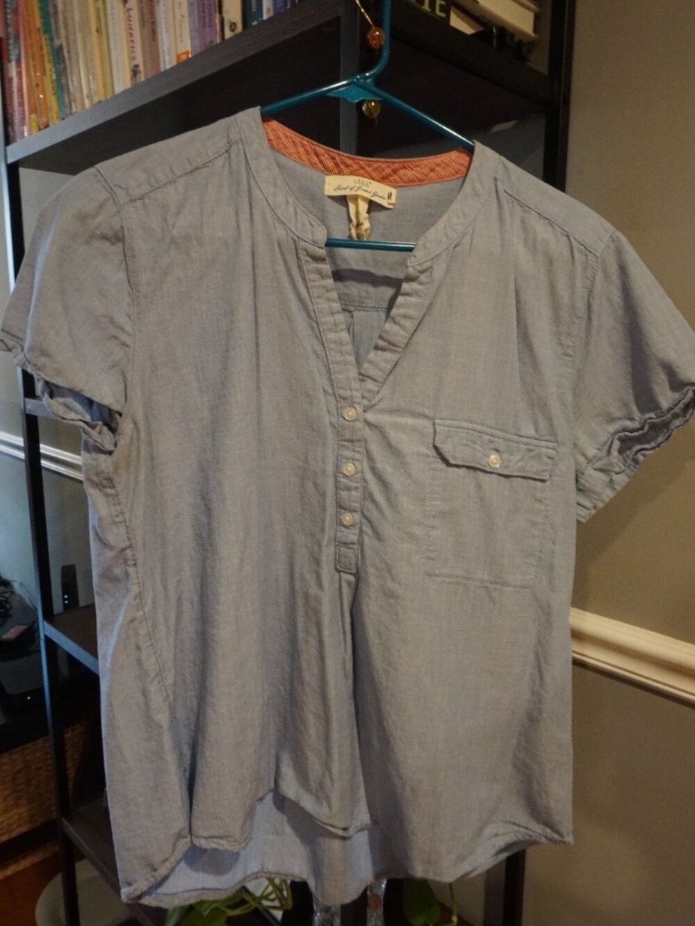 Chambray Henley